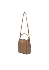 Calvin Klein Torebka Ck Bucket With Strap LV04F3174G Beżowy. Kolor: beżowy. Materiał: skórzane #3