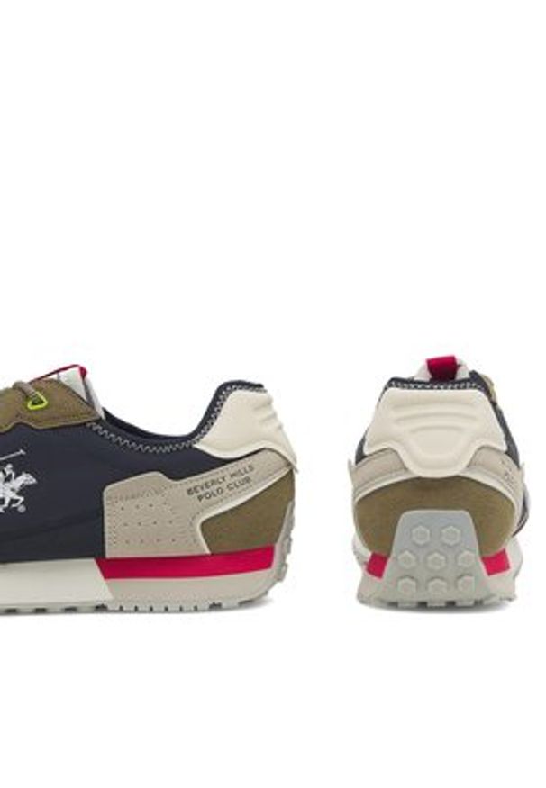 Beverly Hills Polo Club Sneakersy SPORTMAX-01 Granatowy. Kolor: niebieski. Materiał: materiał