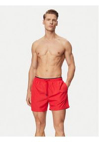 YSABEL MORA - Ysabel Mora Szorty kąpielowe 90420 Czerwony jasny Regular Fit. Kolor: czerwony. Materiał: syntetyk #3