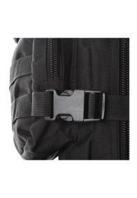 BAG STREET - Plecak trekkingowy czarny wodoodporny Bag Street 4076-BL. Kolor: czarny. Materiał: materiał. Styl: street #1