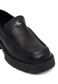 Calvin Klein Jeans Loafersy Chunky Cupsole Ru Patch Lth YW0YW01862 Czarny. Kolor: czarny. Materiał: skóra #6