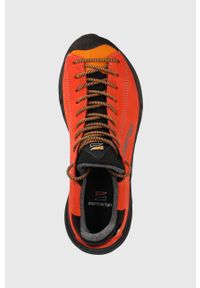 Zamberlan buty Free Blast Suede damskie kolor pomarańczowy. Zapięcie: sznurówki. Kolor: pomarańczowy. Materiał: materiał, skóra, zamsz, guma. Szerokość cholewki: normalna #2