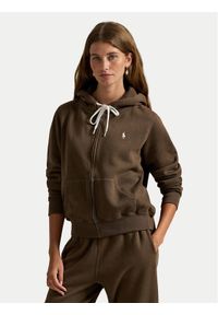 Polo Ralph Lauren Bluza 211971699501 Brązowy Relaxed Fit. Typ kołnierza: polo. Kolor: brązowy. Materiał: bawełna #1