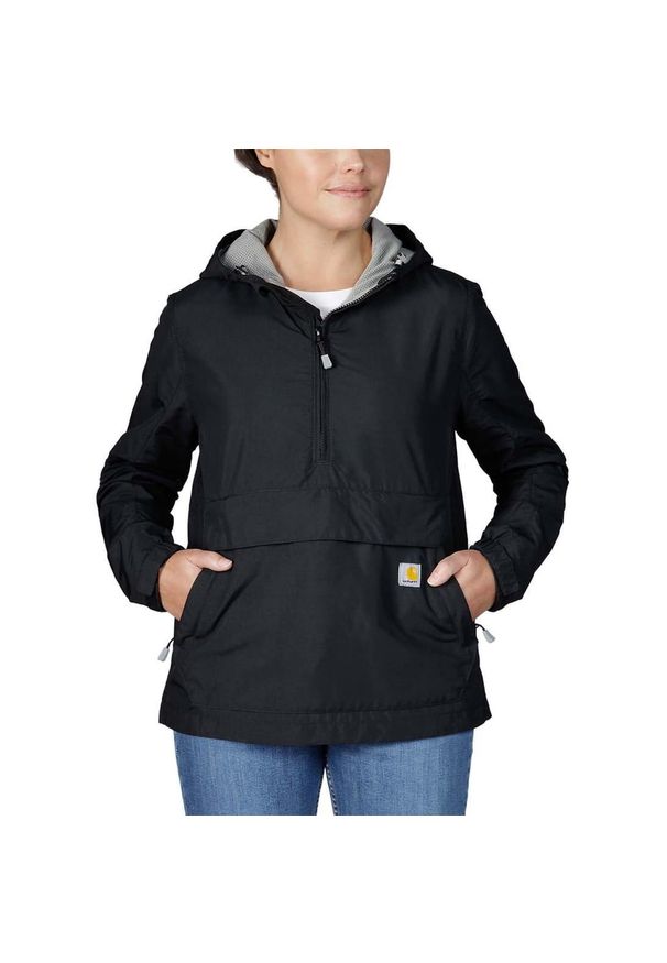 Kurtka damska przeciwdeszczowa Carhartt Anorak. Kolor: czarny