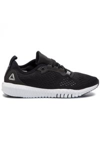 Buty do chodzenia damskie Reebok Flexagon. Zapięcie: sznurówki. Kolor: czarny. Materiał: guma, materiał, tkanina, syntetyk. Szerokość cholewki: normalna. Sport: turystyka piesza
