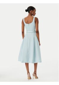 Marciano Guess Sukienka codzienna G6GK33 W1877 Turkusowy Regular Fit. Okazja: na co dzień. Kolor: turkusowy. Materiał: lyocell. Typ sukienki: proste. Styl: casual #3