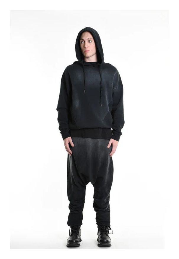 La Haine Inside Us Bluza | 3V M1200 | Mężczyzna | Czarny. Okazja: na co dzień. Typ kołnierza: kaptur. Kolor: czarny. Materiał: bawełna. Styl: casual