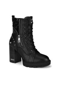 Mustang Trzewiki 1505-503-9 Czarny. Kolor: czarny. Materiał: materiał #7