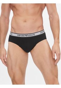 Emporio Armani Underwear Komplet 3 par slipów 111734 4R717 50620 Czarny. Kolor: czarny. Materiał: bawełna #7