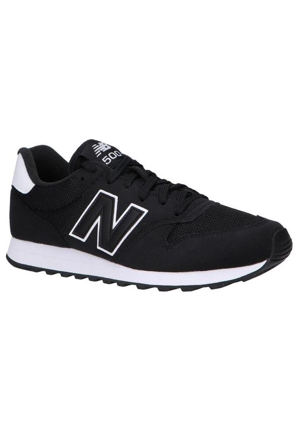 New Balance - Buty na co dzień męskie NEW BALANCE 500. Okazja: na co dzień. Kolor: czarny