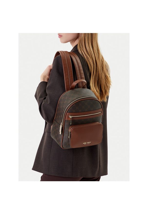 Plecak Nine West. Kolor: brązowy