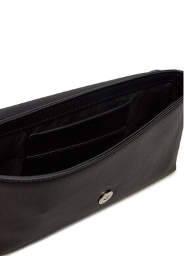Calvin Klein Torebka Ck Must Conv K60K612903 Czarny. Kolor: czarny. Materiał: skórzane