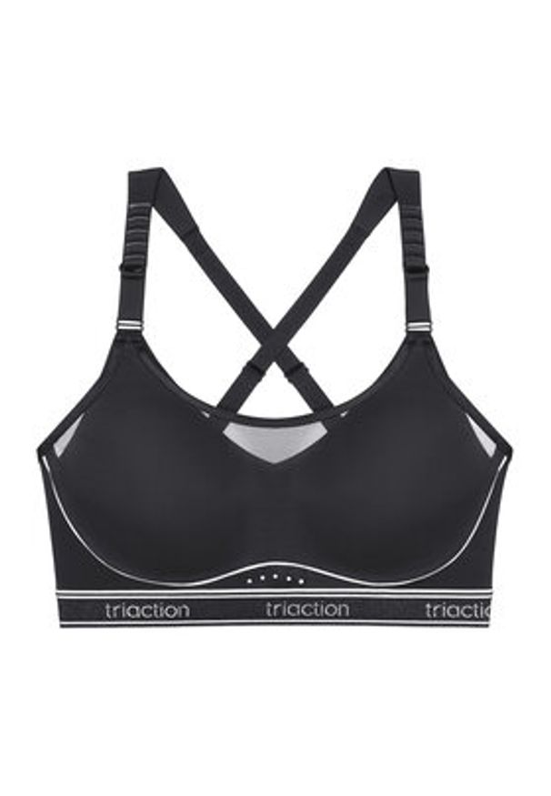 Triumph Biustonosz sportowy Triaction Cardio Breeze 10226411 Czarny. Kolor: czarny. Materiał: syntetyk
