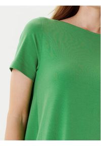 United Colors of Benetton - United Colors Of Benetton Sukienka codzienna 3Z1RDV01E Zielony Regular Fit. Okazja: na co dzień. Kolor: zielony. Materiał: bawełna. Typ sukienki: proste. Styl: casual #3