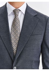 Pako Lorente - PAKO LORENTE - Granatowa marynarka garniturowa. Okazja: na spotkanie biznesowe. Kolor: niebieski. Materiał: poliester, wiskoza, elastan. Styl: biznesowy #6