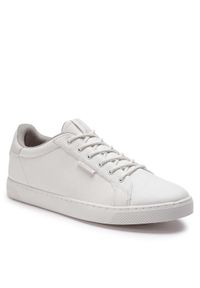 Jack & Jones - Jack&Jones Sneakersy Jfwtrent 12150725 Biały. Kolor: biały. Materiał: skóra #1