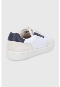 BOSS - Boss Buty Ribeira kolor biały. Nosek buta: okrągły. Zapięcie: sznurówki. Kolor: biały. Materiał: guma