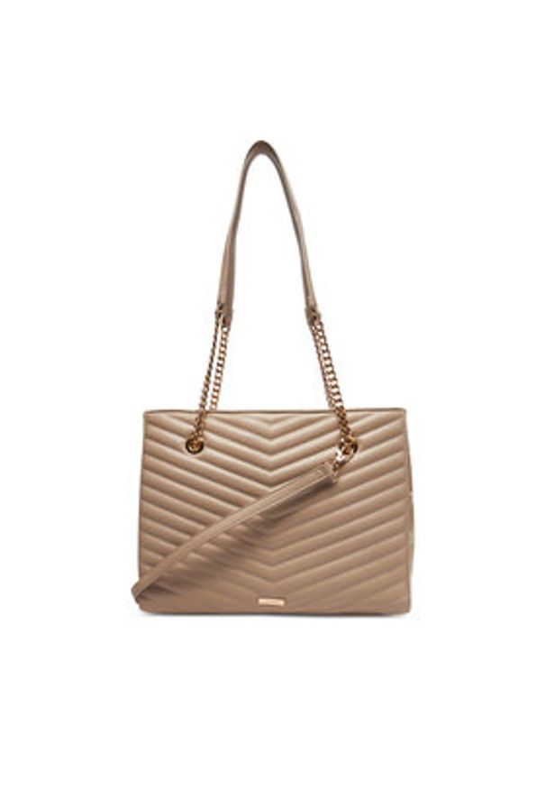 Aldo Torebka Calaberel 13931842 Beżowy. Kolor: beżowy. Materiał: skórzane