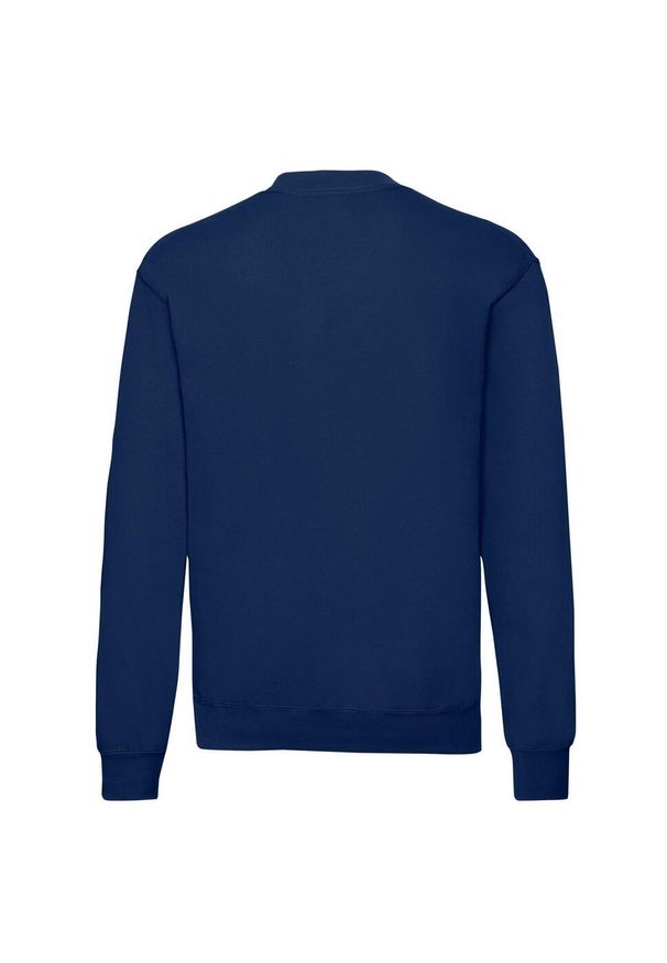 FRUIT OF THE LOOM - Męska Klasyczna Bluza Wkładana Przez Głowę. Kolor: niebieski