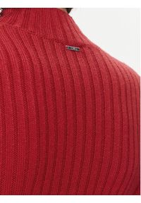 Liu Jo Sweter MF3223 MA95M Czerwony Regular Fit. Kolor: czerwony. Materiał: syntetyk