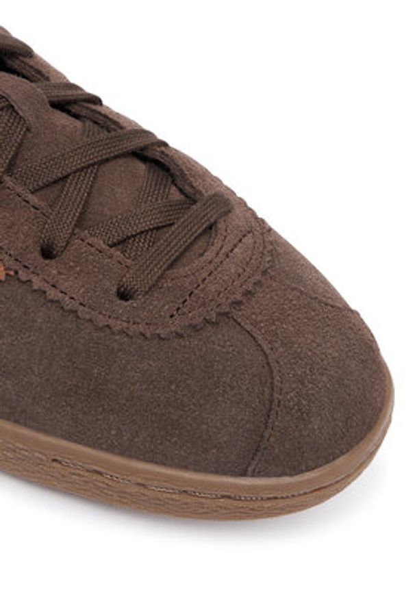 Adidas - adidas Sneakersy Stadt KI1412 Brązowy. Kolor: brązowy. Materiał: skóra, zamsz