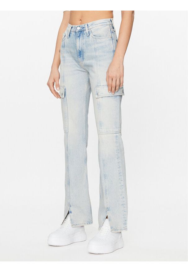 Calvin Klein Jeans Jeansy Authentic J20J221829 Niebieski Bootcut Fit. Kolor: niebieski