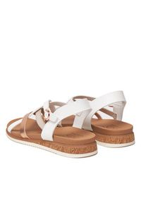 skechers - Skechers Sandały Desert Kiss Low-Peak Rank 114709/WHT Biały. Kolor: biały. Materiał: skóra #3
