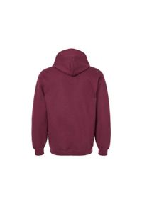 GILDAN - Bluza Z Kapturem Dla Dorosłych Unisex Softstyle Fleece Midweight. Typ kołnierza: kaptur. Kolor: czerwony, wielokolorowy, brązowy