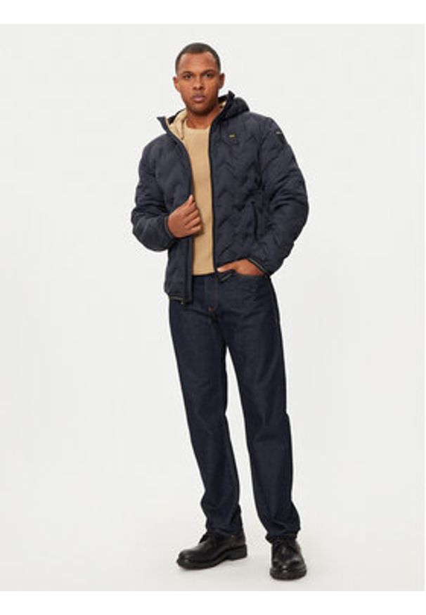 Calvin Klein Jeans Jeansy J30J326833 Granatowy Straight Fit. Kolor: niebieski