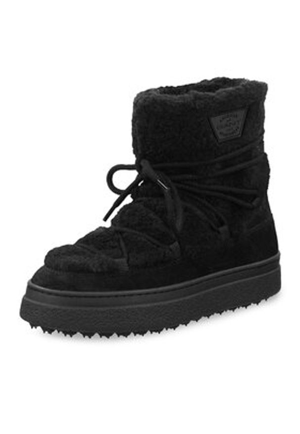 GANT - Gant Śniegowce 31541101 Czarny. Kolor: czarny. Materiał: wełna