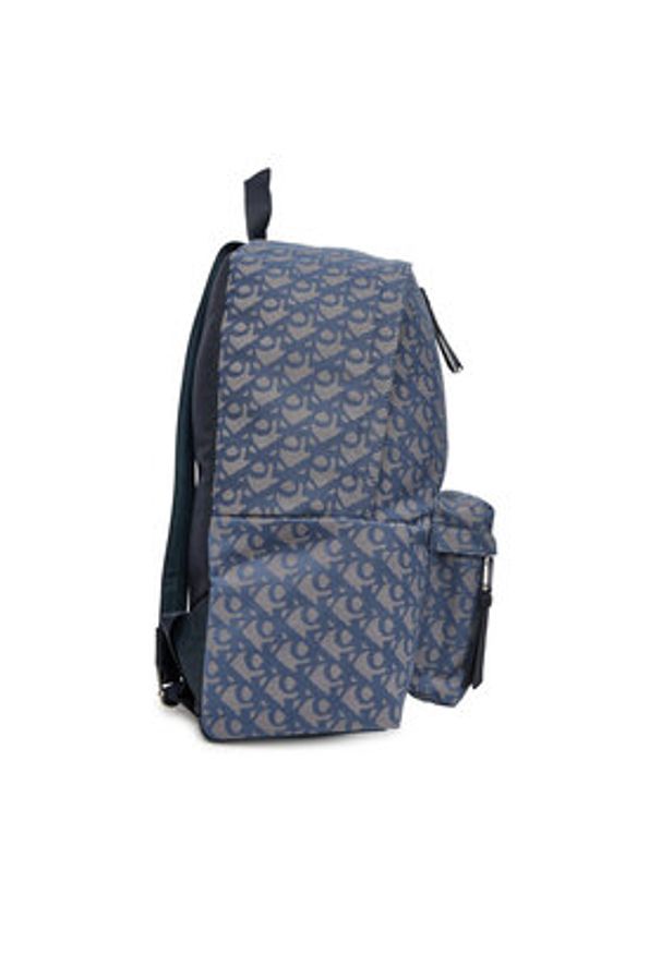 Calvin Klein Jeans Plecak Unstructured Monogram Backpack 4 LV04G3116G Niebieski. Kolor: niebieski. Materiał: materiał