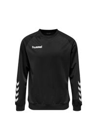Bluza do piłki ręcznej dla dorosłych Hummel Promo Poly Sweatshirt. Kolor: biały, wielokolorowy, czarny. Sport: piłka ręczna #1
