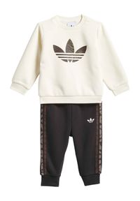 Adidas - adidas Dres KD5824 Beżowy Loose Fit. Kolor: beżowy. Materiał: syntetyk #1