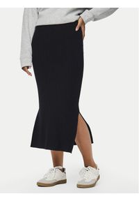 Pieces Spódnica ołówkowa Crista 17144497 Czarny Regular Fit. Kolor: czarny. Materiał: wiskoza, syntetyk #1