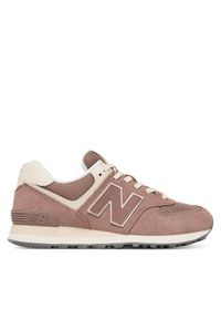 New Balance Sneakersy WL574RTS Brązowy. Kolor: brązowy. Materiał: zamsz, skóra. Model: New Balance 574