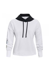 Under Armour - UA Rival Terry Geo Hoodie Biały S. Kolor: biały