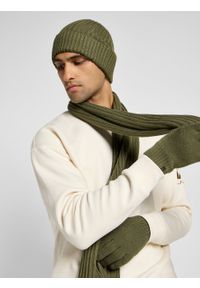 Lee - LEE MĘSKI ZESTAW ZIMOWY CZAPKA SZALIK RĘKAWICZKI LEE XMAS PACK MERCANTILE GREEN 112358293. Sezon: zima #3