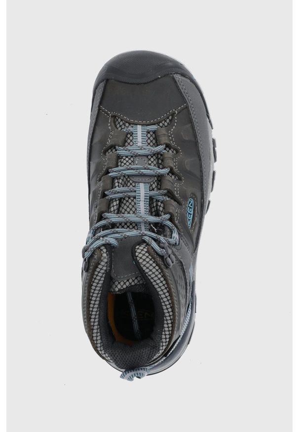keen - Keen - Buty Targhee III. Nosek buta: okrągły. Zapięcie: sznurówki. Kolor: niebieski. Materiał: guma