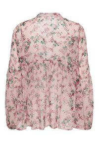 only - ONLY Bluzka Aida 15283695 Różowy Loose Fit. Kolor: różowy. Materiał: syntetyk #7