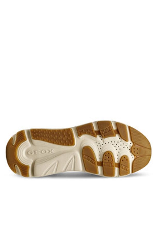 Geox Sneakersy D Diamanta D56UFB 02285 CH65A Beżowy. Kolor: beżowy. Materiał: skóra, zamsz