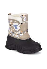 Moomin Śniegowce AW24-325MMN Beżowy. Kolor: beżowy. Materiał: materiał #5