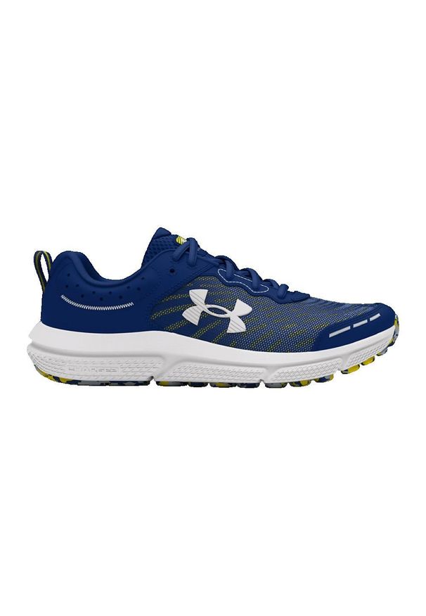Buty do biegania damskie Under Armour. Zapięcie: sznurówki. Kolor: niebieski. Materiał: materiał. Szerokość cholewki: normalna. Sport: turystyka piesza