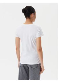Liu Jo Beachwear T-Shirt VA5154 JS003 Biały Regular Fit. Kolor: biały. Materiał: bawełna #3