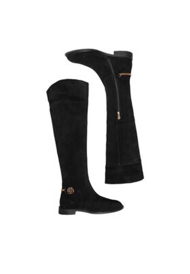 MEXX Muszkieterki CEO-MX/048C-RST Czarny. Kolor: czarny. Materiał: zamsz, skóra