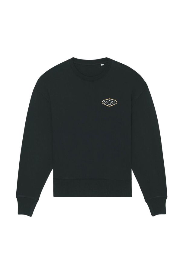CARVER - Bluza z długim rękawem 90's | Kolor Czarny | Rozmiar M | Carver. Kolor: czarny. Długość rękawa: długi rękaw. Długość: długie. Sport: skateboard