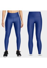 Legginsy sportowe damskie Under Armour getry szybkoschnące treningowe. Kolor: niebieski