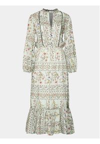 Replay Sukienka letnia W9105.000.74956 Zielony Regular Fit. Kolor: zielony. Materiał: wiskoza. Sezon: lato #8