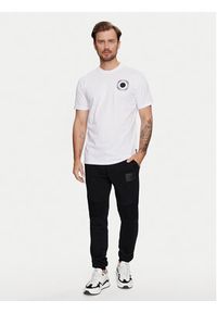 Plein Sport T-Shirt FADC MTK7542 STE003N Biały Slim Fit. Kolor: biały. Materiał: bawełna. Styl: sportowy #4