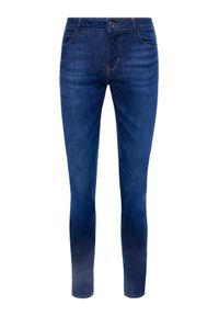 Guess Jeansy Curve X W93AJ2 D3BP3 Granatowy Skinny Fit. Kolor: niebieski. Materiał: jeans #3