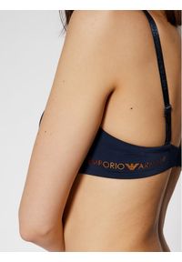 Emporio Armani Underwear Biustonosz z fiszbiną 165278 1P284 00135 Granatowy. Kolor: niebieski #4